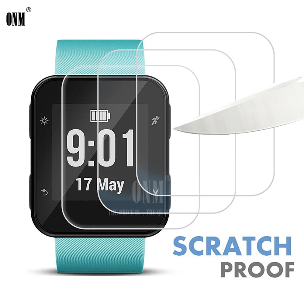 Tempered-Glass Screen-Protector Smart-Watch-Accessories 35-Film Garmin Forerunner Premium