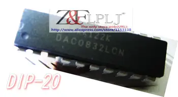 

DAC0832LCN DIP-20 DAC 0832LCN DAC0832 LCN / 8-Bit P Compatible, Double-Buffered D to A Converters Refurbished 20pcs/Lot
