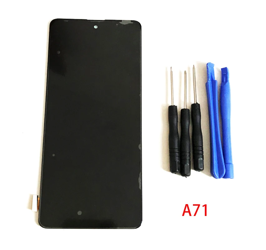 1 Pz Tft/Incell /Oled Display Lcd Touch Screen Digitizer Per Samsung Galaxy A71 A715 A715F A715Fd