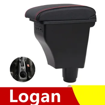 

For Renault Logan 2 Armrest Box Logan 2 Universal Car Central Armrest Storage Box modification accessories