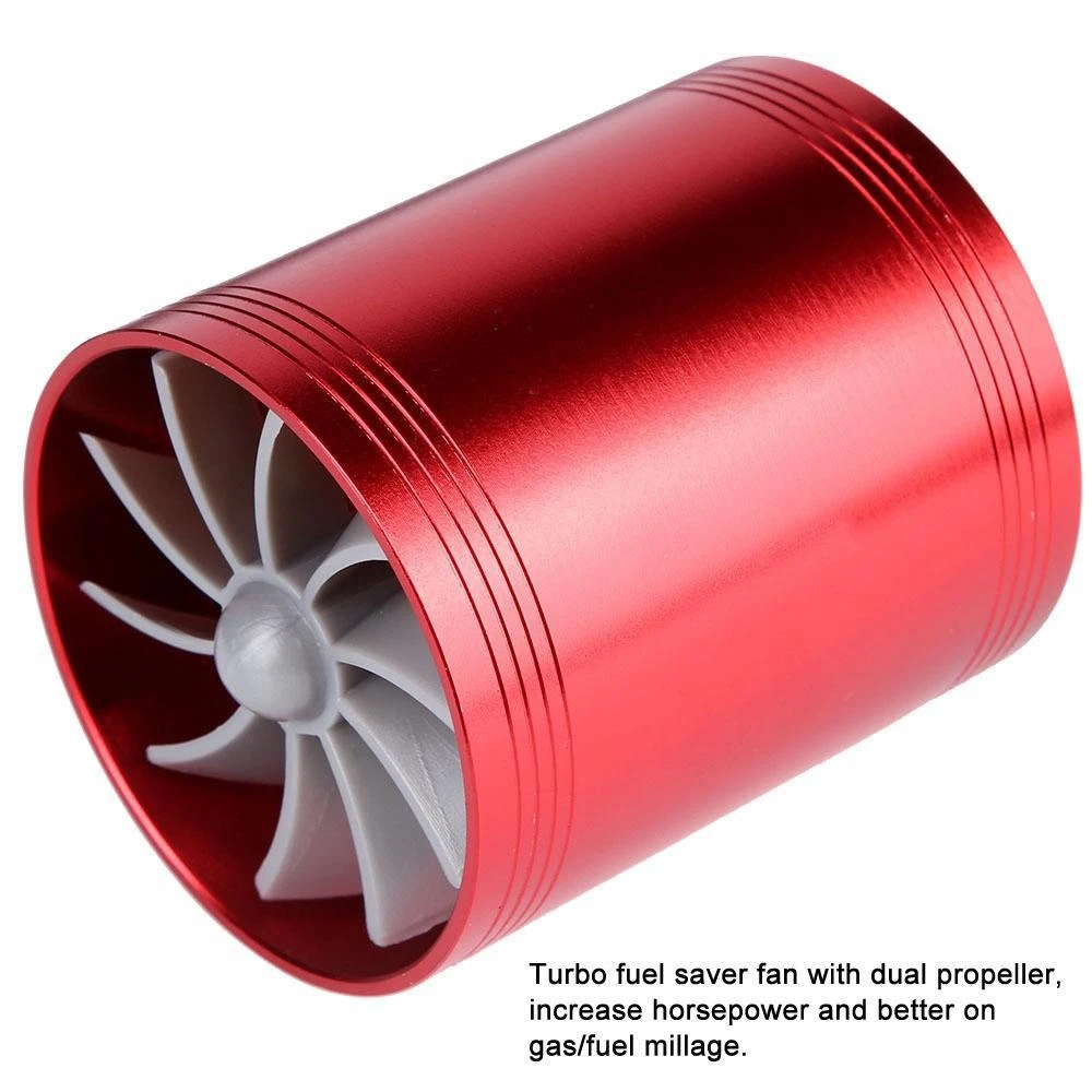 Turbo Kit Reviewuniversal Turbo Kit With Aluminum Air Intake & Dual Fan -  Fuel Saver