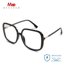 Meeshow, очки для чтения, негабаритные, анти-голубые линзы, для мужчин и женщин, модные, европейский стиль, очки для компьютера, Lesebrillen 1934