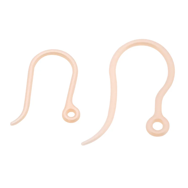 Louleur Transparent Resin Ear Hook For Jewelry Making Earrings Earring Hook  Base Setting DIY Accessories Wholesale