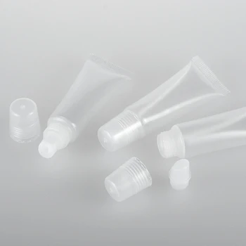 

20pcs/lot 8ml Empty Lipstick Tube Lip Balm Soft Tube Makeup Squeeze Clear Lip Gloss Container