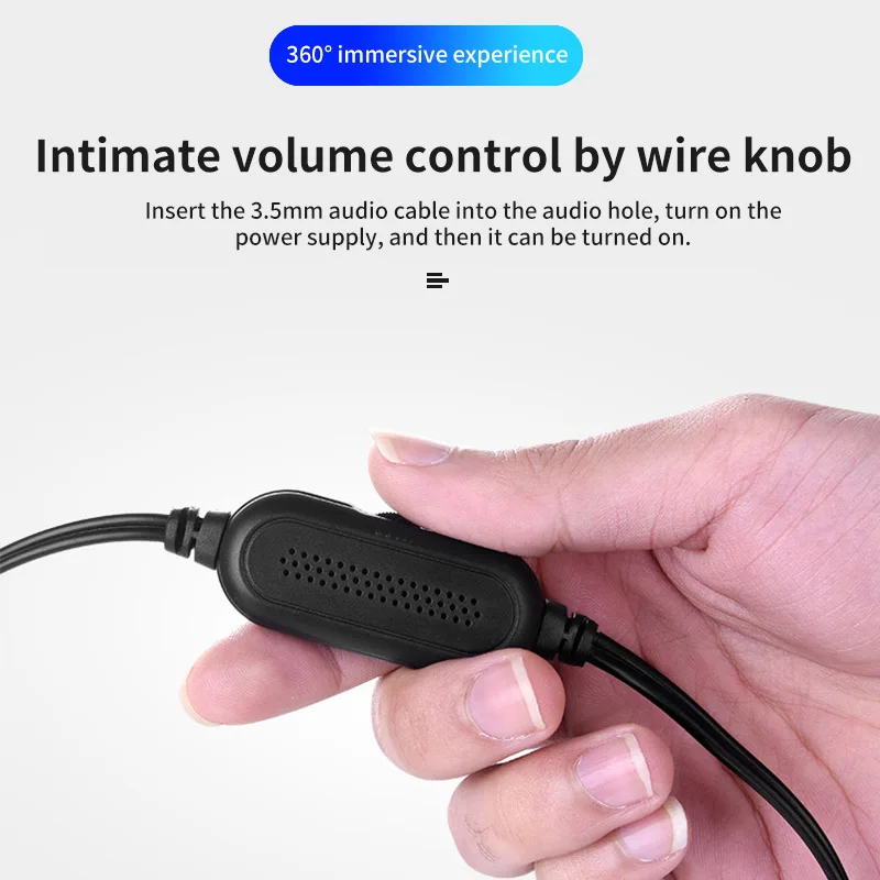 Портативный звуковой бар беспроводной Bluetooth домашний объемный Саундбар два динамика s 3,5 AUX интерфейс динамик с дыхательный светильник