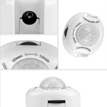 

DC5-24V Motion Sensor Light Human Body Sensor Controller Led Smart Sensor Light Bedroom Bedside Wardrobe Cabinet Light