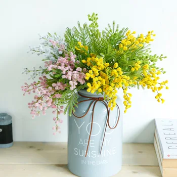 

Artificial Plant Acacia Artificial Flower Wedding Decoration Abrin Bundle of Home Decoration Artificial Fruit Artificial Flower