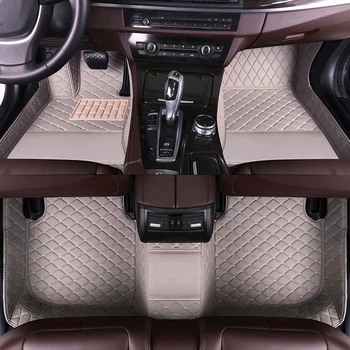 

WLMWL Car Floor Mats For Lincoln MKZ MKC MKS MKX all models LOGO custom car styling Car Carpet Covers foot mat floor mats