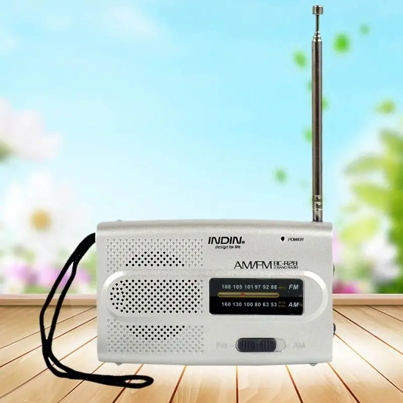 Динамик радио цифровой портативный FM AM Мини с ЖК-дисплеем Стерео Радио Громкий динамик Карманный MP3 музыкальный плеер для пожилых людей