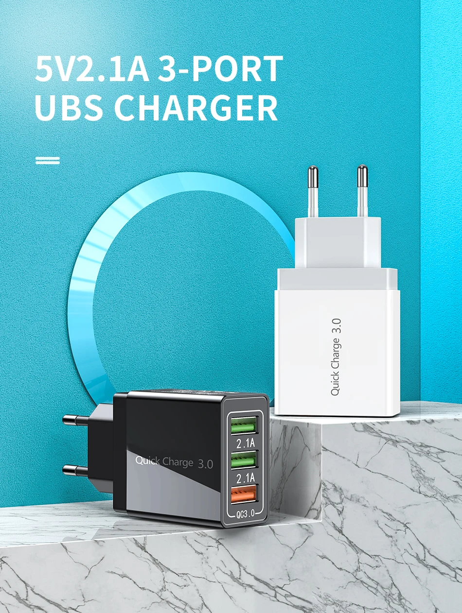 Udyr Quick Charge 4,0 3,0 USB зарядное устройство для iPhone 11 samsung S10 A50 huawei P30 Pro EU US 4 порта быстрое настенное зарядное устройство для мобильного телефона