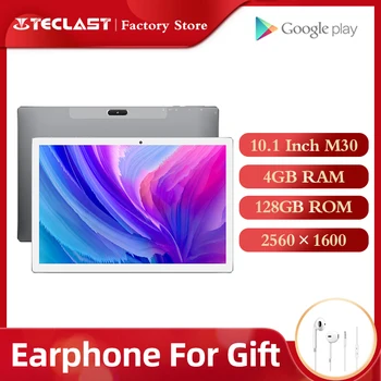 

Tablets Teclast M30 Tablet PC 10.1 Inch Andriod 2560*1600 IPS 4G Phone Call Notebook 4GB RAM 128GB ROM Type-C GPS