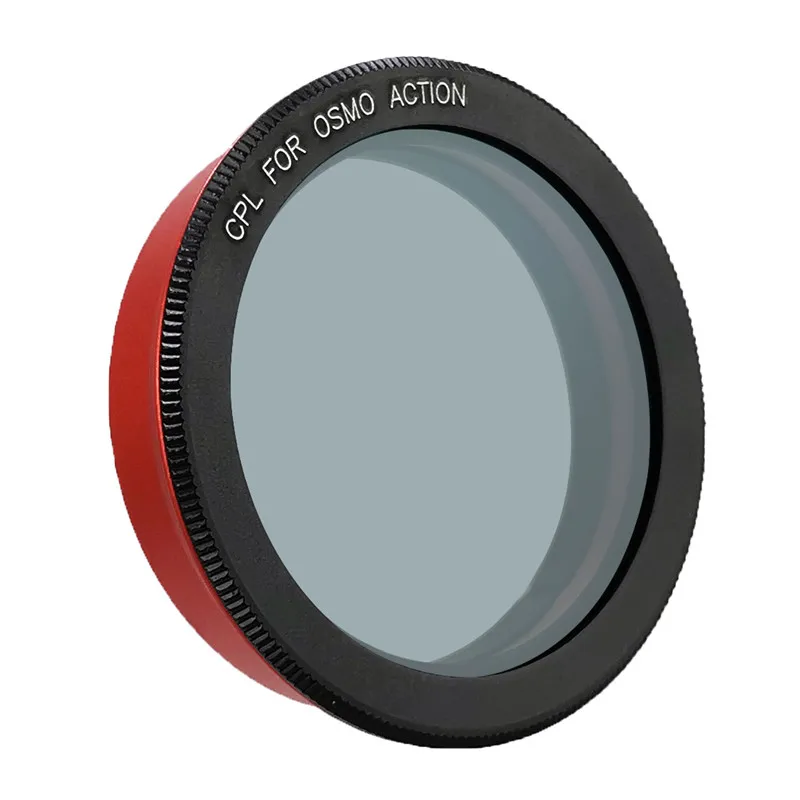 Профессиональный фильтр UV CPL ND8 ND16 ND64 ND1000 фильтр защиты объектива для DJI OSMO экшн-камеры - Цвет: CPL