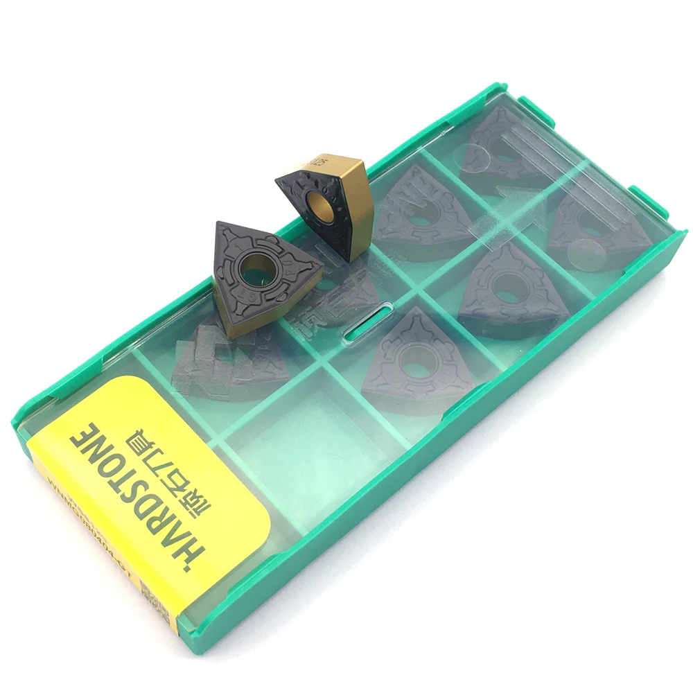100% Original WS8125 WNMG080404 GT Turning Tools For WC Type U Drill Bit tool Carbide Inserts CNC Lathe Cutter For Steel
