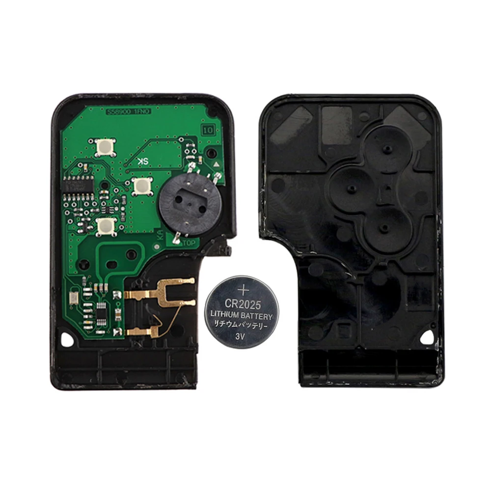 Chiave/Telecomando Per Renault Megane 2 3 Scenic Clio Logan Card Chiave Remota Con Chiave Piccola - 3 Button Smart Card 433mhz Originale Id46 Pcf7947 Chip Renault - H01f6c84e18a0408c94dcbbdceb83dab9g