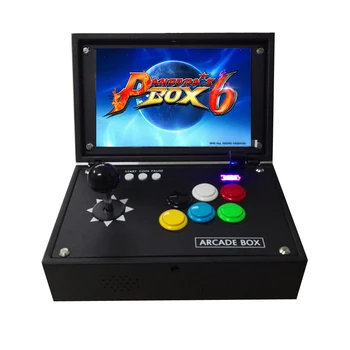 

china suppliers 10 inch LCD Mini table top machine with Classical games pandora box 6 Game PCB/Mini arcade machine