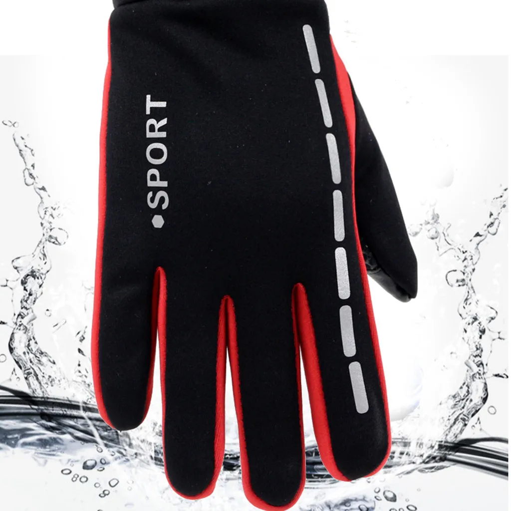 Мужские Противоскользящие эластичные перчатки для вождения, мужские зимние перчатки с манжетами, теплые перчатки с мягкой подкладкой, мужские теплые перчатки высокого качества