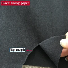 Черная специальная бумажная подкладка для компьютерной вышивальной машины ткань-стабилизатор для вышивки подложка легко рвать бумагу