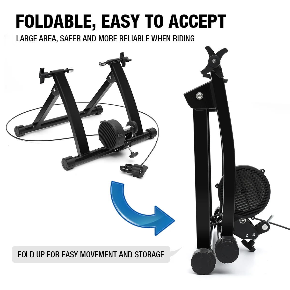 

Home Training Indoor Exercise Bike Trainer 6 Speed Magnetic Resistance Bicycle Trainer Road MTB Bike Trainers Cycling Roller