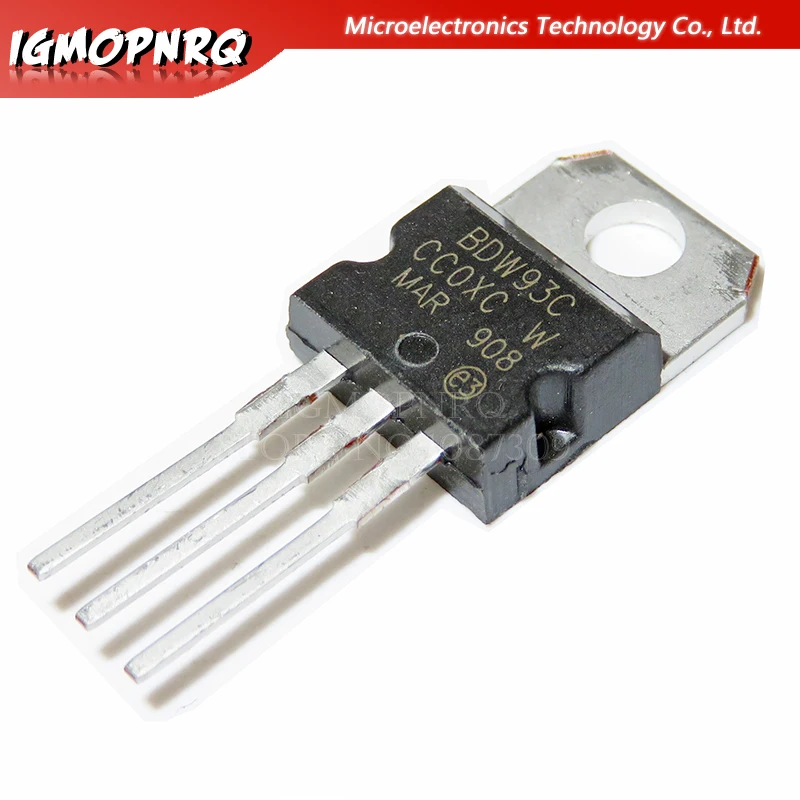 10 шт. BDW93C TO 220 BDW93 TO220|Интегральные схемы| |