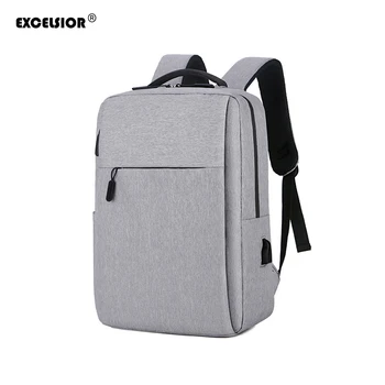 

EXCELSIOR Fashion Anti-Theft Usb Backpack Student School Bag Men 2020 Travel Daypack Women Laptop Backpack Business Casual