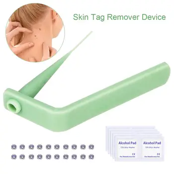 

Skin Tag Removal Kit Skin Tag Remover Skin Mole Wart Remover Micro Band Skin Tag Removal Kit with Cleansing Pads Mole Face Care