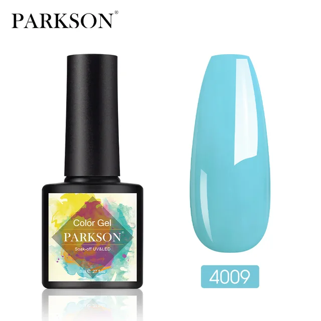 Parkson No Wipe Top Coat Base Coat Nail Gel polish Design Enhancer Varnish Semi Permanent Soak Off UV LED Nail Art Tool 4009