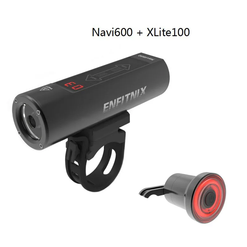 Новый Enfitnix Navi600 дорожный велосипед горный умный головной светильник вспышка Xlite100