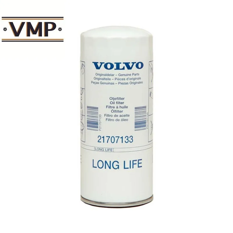 21707133 Масляный фильтр для A25G A30G A25D A40E A40 BM A30F a40E FS Volvo сочлененные гайки VMP|Двигатель