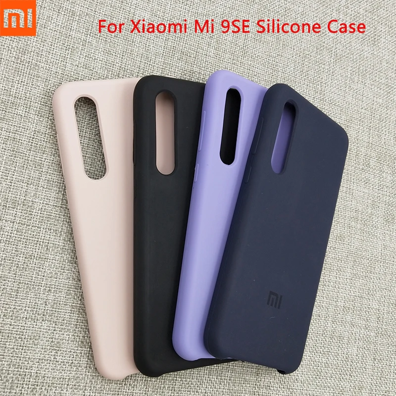Xiaomi Mi 9se Mi9 se жидкий силиконовый мягкий шелковистый чехол для Mi9 Se 9se задняя крышка для телефона защитная оболочка 5,97 дюймов