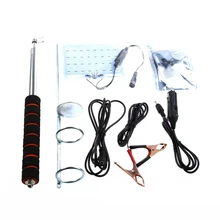 Led Car Rod Light Fishing Lamp Outdoor Rf Remote Controller Telescopic Fishing Rod Outdoor Lighting Camping Lamps 3 Meters