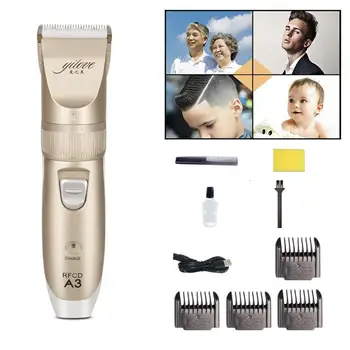 

1pc Electric Hair Cutting Trimmer With Usb Cable Professional Set Digital Rechargeable Trimme Hair Electric Clipper Hair E3A1
