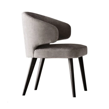 

northern europe light extravagant modern simplicity household restaurant solid wood stool leisure time kitchen table chair stuhl