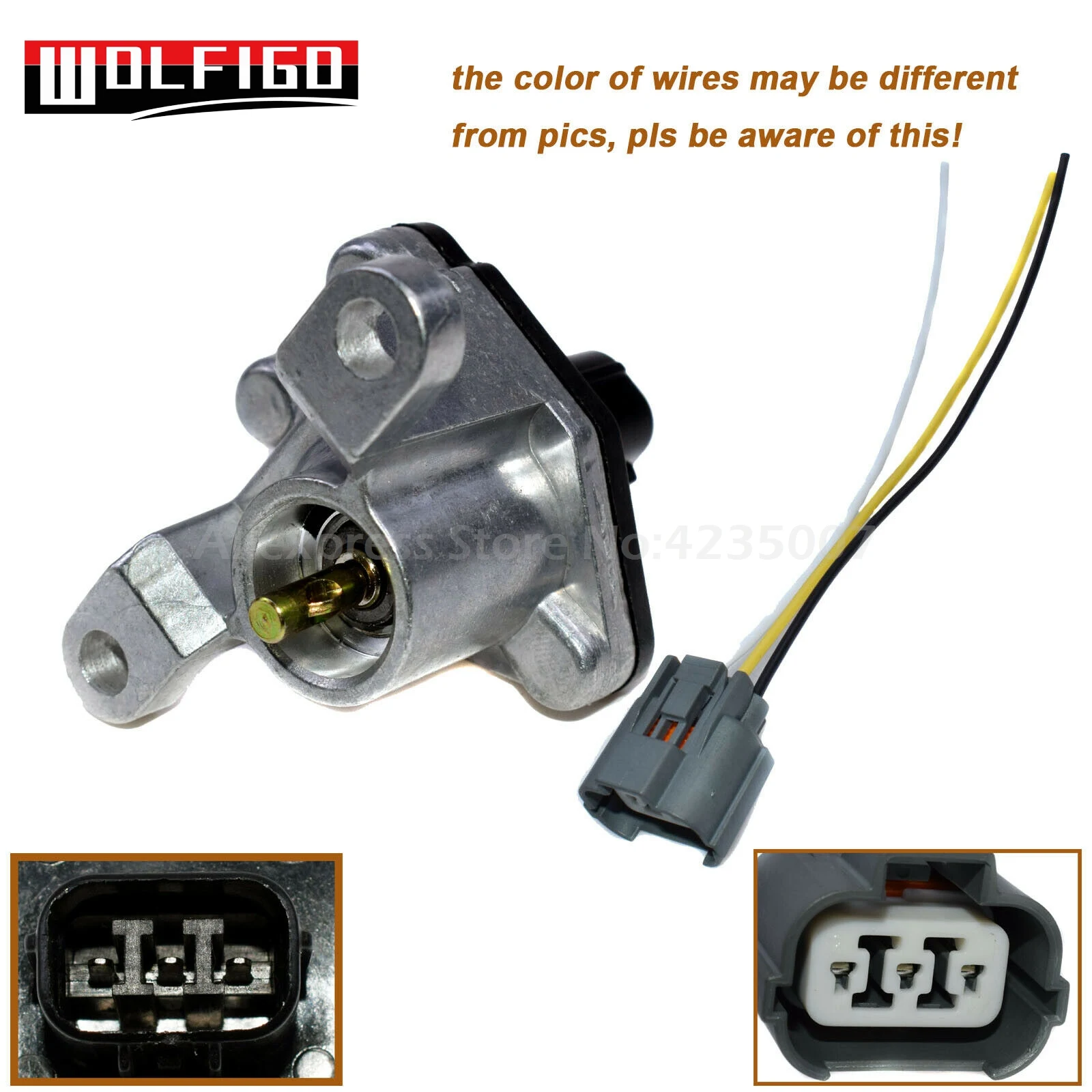 WOLFIGO новый датчик скорости автомобиля w/ Pigtail 78410-SV4-003 для Honda CL NSX TL Accord Civic 645-916