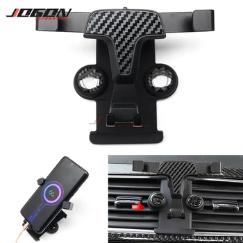 

Carbon Look Grain Detail Gravity Air Vent Mobile Phone Holder Dashboard Mount Stand For Ford Explorer 2016 2017 2018