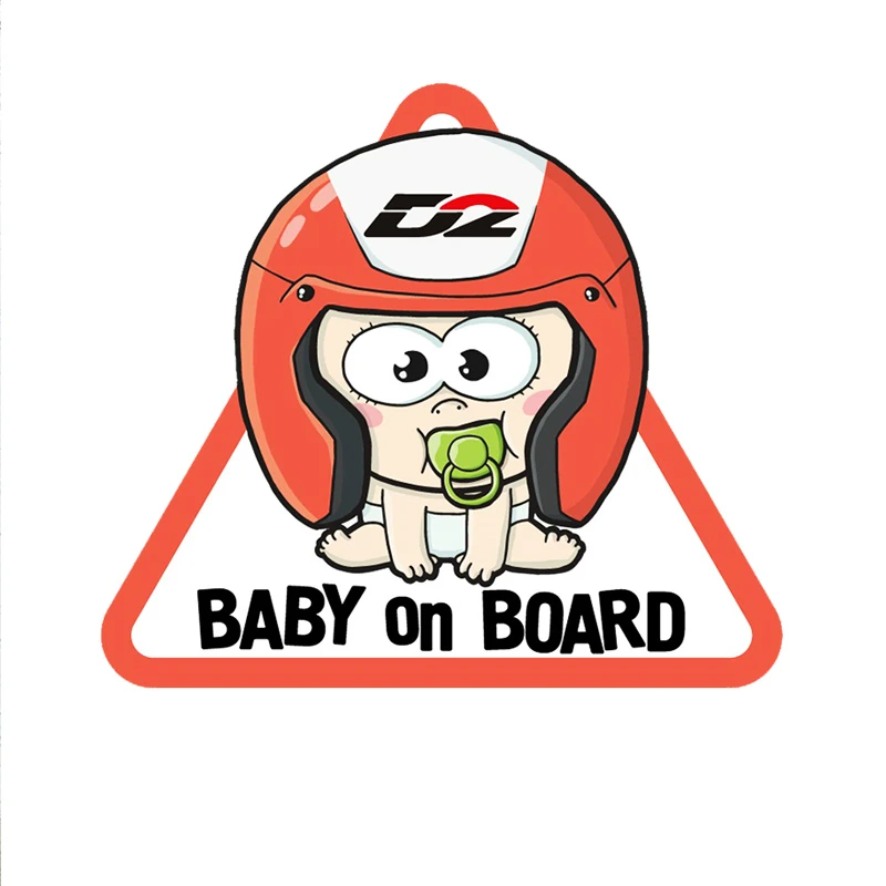 

Baby Car Decals, Car Decoration, Personalized Color PVC Waterproof Car Decals, Suitable for All Kinds of Cars, 16cm*14cm