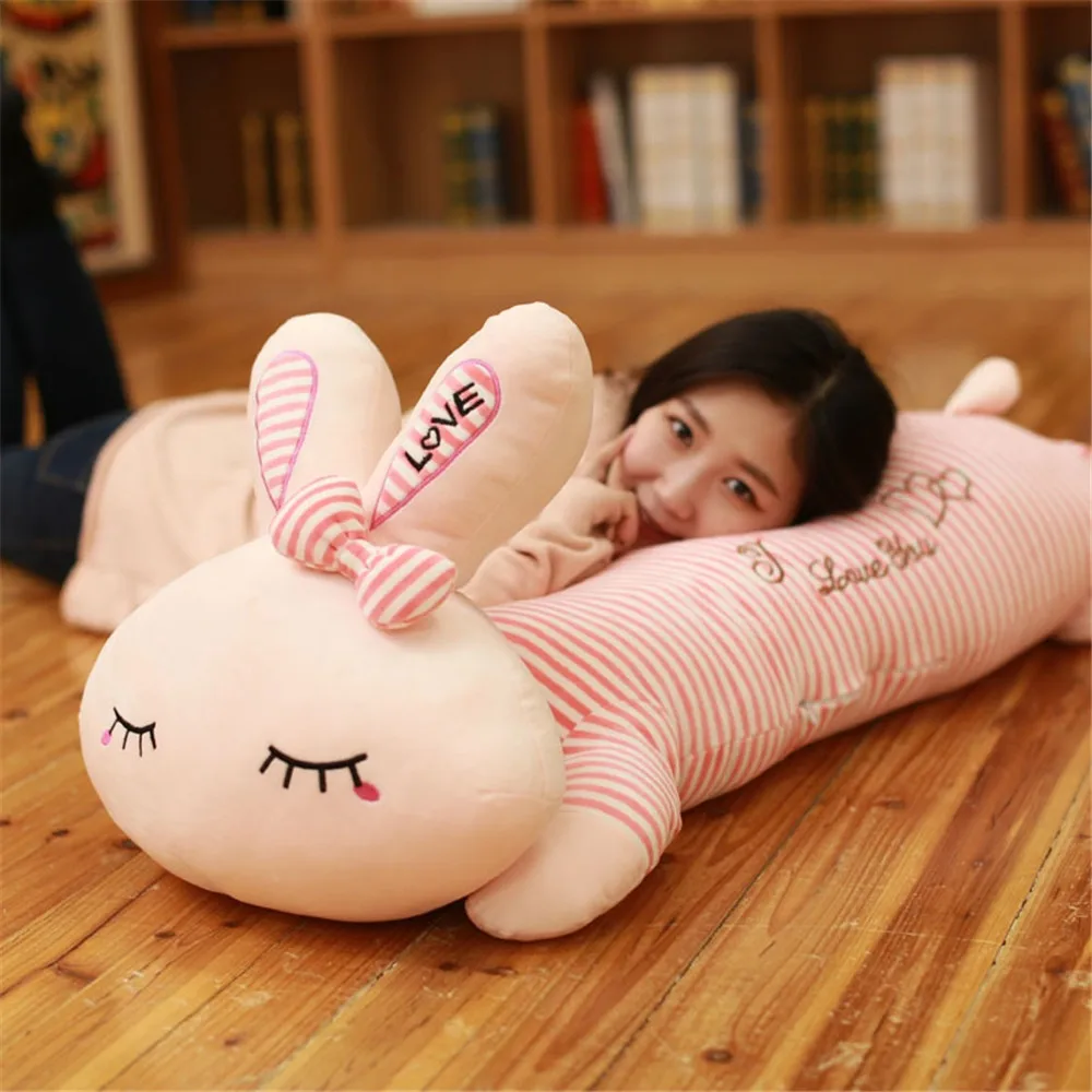 

Cat Love Software Papa Rabbit Long Pillow LOVE Rabbit Plush Toy Large Size Rabbit Long Pillow Girl'S Ceremony