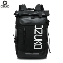 OZUKO мужской рюкзак 15," для ноутбука, Большой Вместительный рюкзак, водонепроницаемый рюкзак, Mochila, дорожные сумки для мужчин, модная спортивная сумка