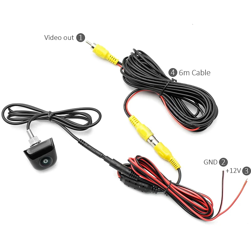 GreenYi HD AHD 1920*1080P 170 Degree Fisheye Lens Starlight Night Vision Vehicle Rear View Reverse Camera Car Universal Camera rear camera rear view camera