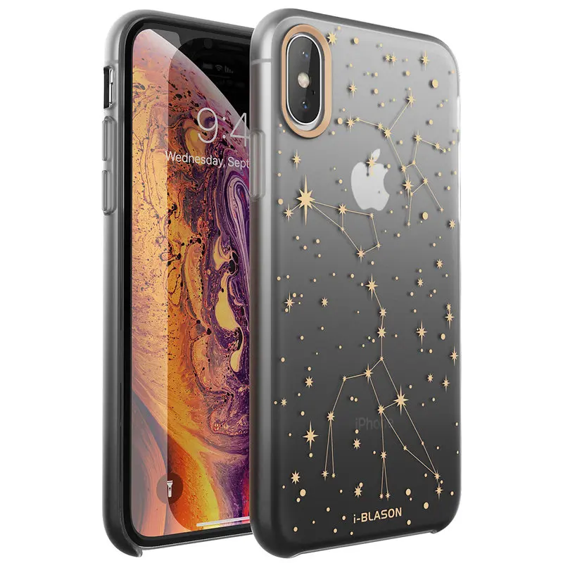 

For iPhone X Xs Case 5.8" i-Blason OMG Series Slim Liquid Soft Rubber Protective Silicone Case For iPhone XS (2018) / X (2017)
