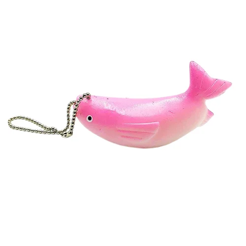 Squishies Kawaii Fish Squishy Slow Rising Soft Squeeze Stuffed Kids Toys Keychain Mobile Phone Strap Fun Pressure Release Gift
