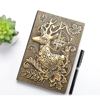 

A5 Creative Embossed Notebook Paper Planner Bullet Journal Agenda School Study Diary Notebook Calendar Traveler Journal Gift