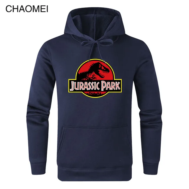 Jurassic Park Sweatshirt Men Women Pullover Fleece Hoodies Vintage Style Jurassic World Hoodie Unisex Jumper Casaco FemininoC109 1