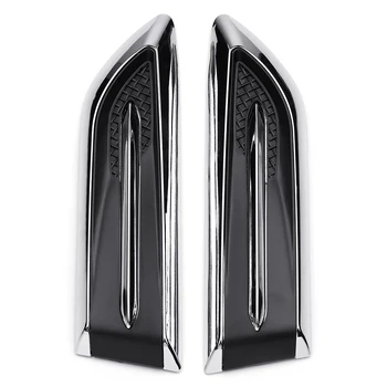 

Car Shark Gills Decorated 3D Vent Air Flow Fender Sticker Decal Automobile Engine Cover Side Stickers for Toyota for Honda