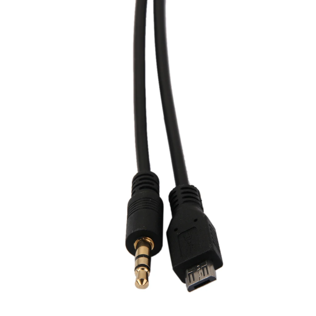 AMI MMI MDI Interface 3.5mm Aux Audio Charge Cable Micro USB For VW AUDI Car