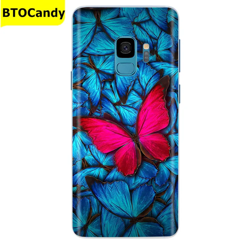 waterproof cell phone case Case For Samsung Galaxy S9 Plus Silicone Case Cute Pattern Soft TPU Case For Samsung Galaxy S9 S 9 Plus Bumper Phone Case Coque mobile pouch waterproof Cases & Covers