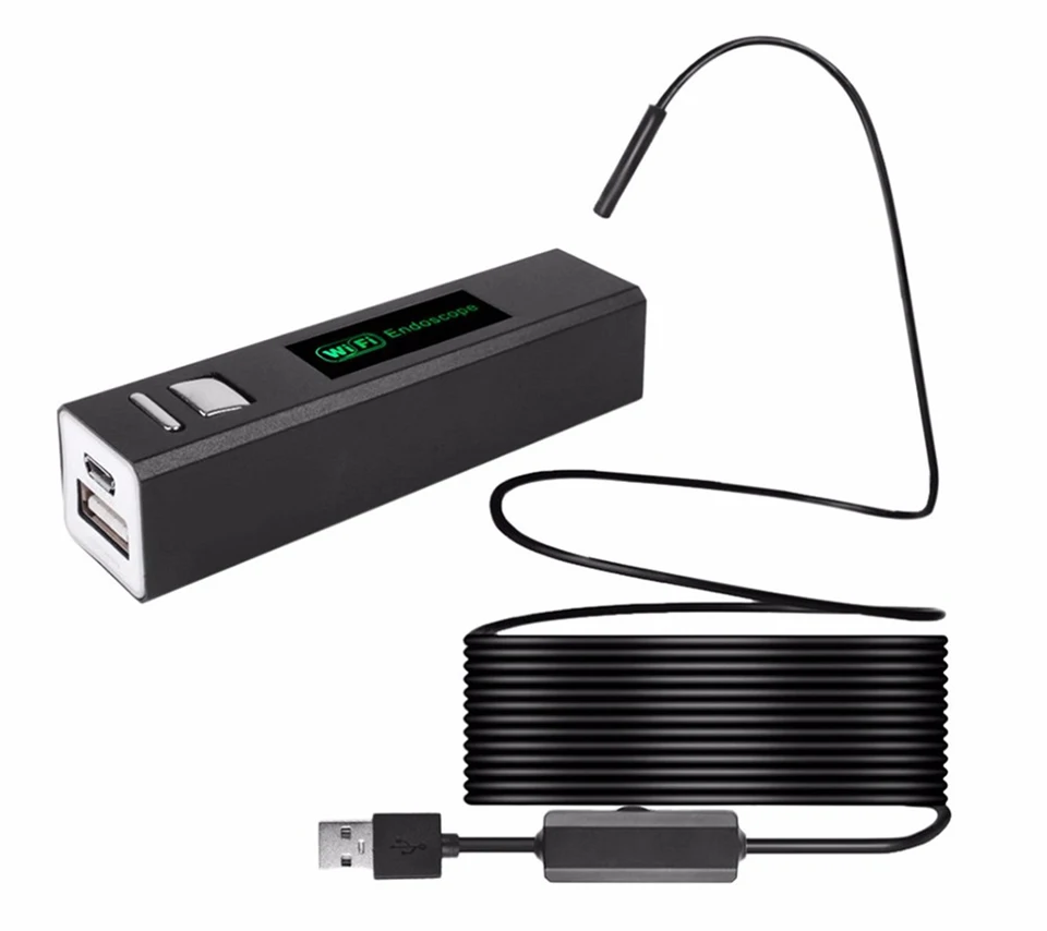 PROSTORMER 8 мм wifi эндоскоп 1200P труба Инспекционная камера IP67 водонепроницаемая камера 8LED бороскоп для андроида для ПК ios эндоскоп