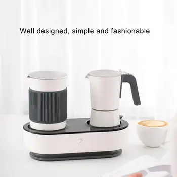 

New Household Milk Foam Coffee Machine All-in-one Fully Automatic Electric Milk Foam Fancy Espresso Coffee Machine Moka Pot