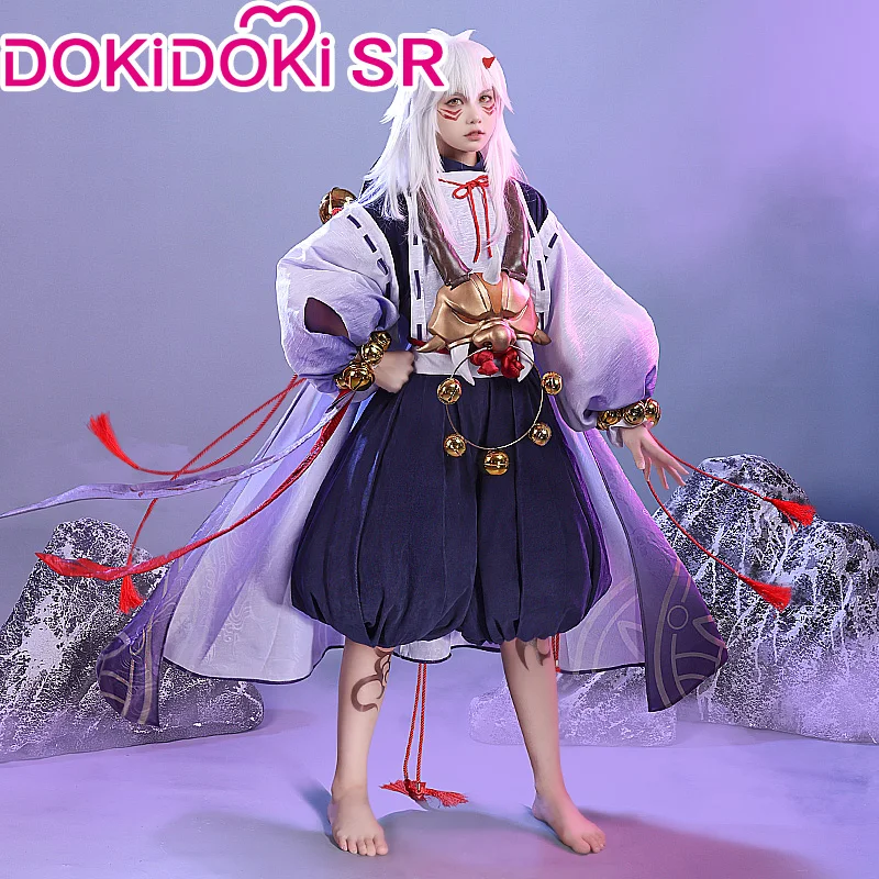 PRE- DokiDoki-SR 게임 Onmyoji 코스프레 이바라키 Douji 의상 청소년 이바라키 Douji 의상 게임 Onmyoji 코스프레
