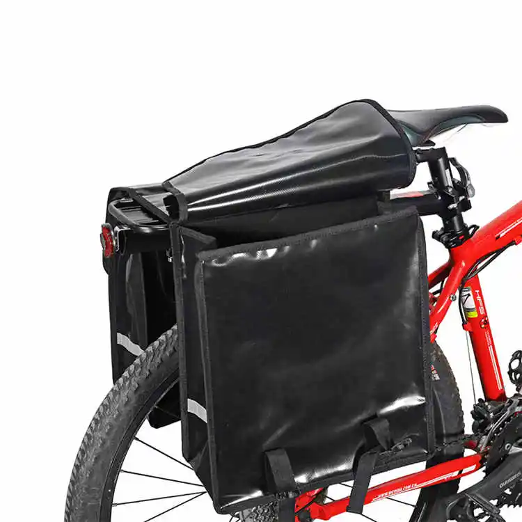 Top Waterproof MTB Bike Rack Trunk Bag,Bicycle Rear Seat Double Panniers Bag,Cycling Luggage Carrier Bag for Travel 5 Top Waterproof MTB Bike Rack Trunk Bag,Bicycle Rear Seat Double Panniers Bag,Cycling Luggage Carrier Bag for Travel 5