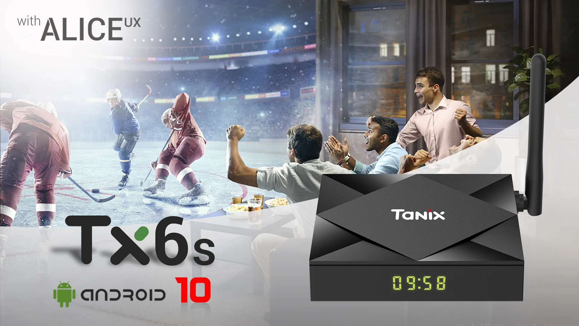 ОС Android 10,0 Smart tv-box оригинальная Tanix TX6S H616 2 ГБ 8 ГБ 2,4g/5G wifi BT телеприставка с поддержкой Alice UX голосовое дистанционное управление